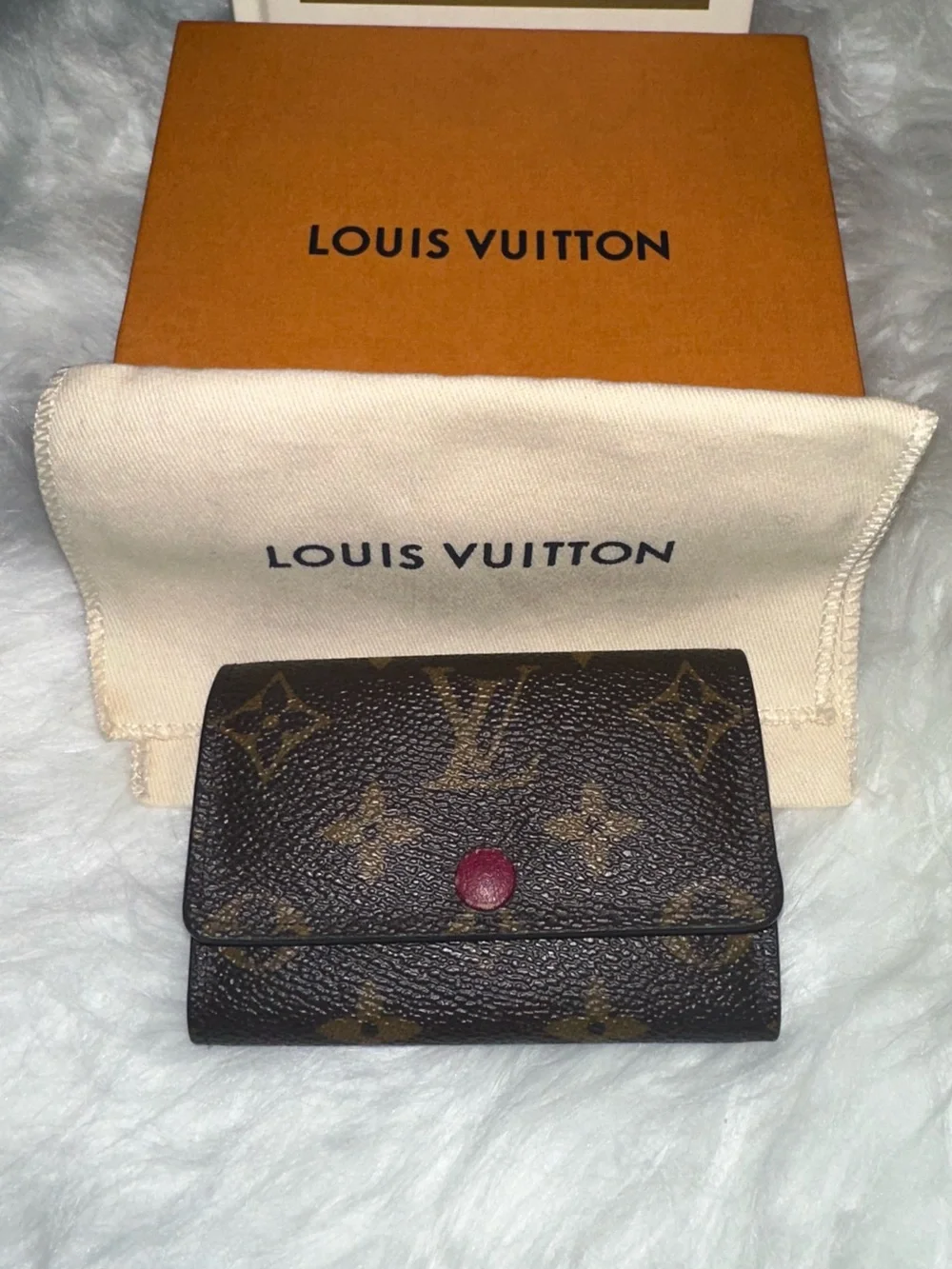 Louis Vuitton Monogram Multiclés 6 Key Holder Fuchsia Full Set Giftable